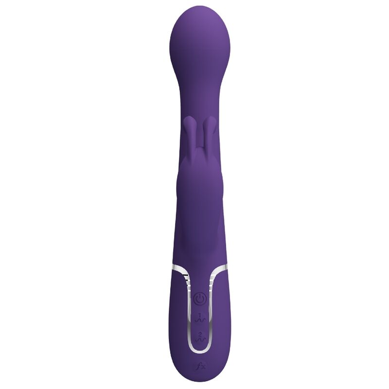 Pretty Love - Dejon Vibrador Coelho 3 Em 1 Multifuno Roxo - Image 3