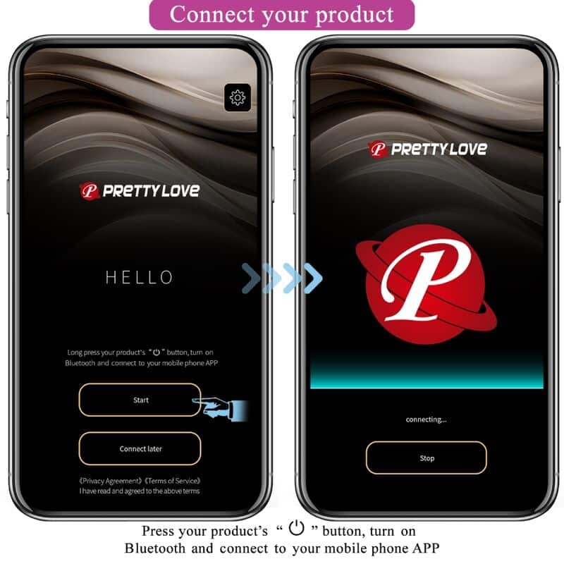 Pretty Love - Hector Electroshock Vibrador Aplicativo Gratuito Violeta - Image 10
