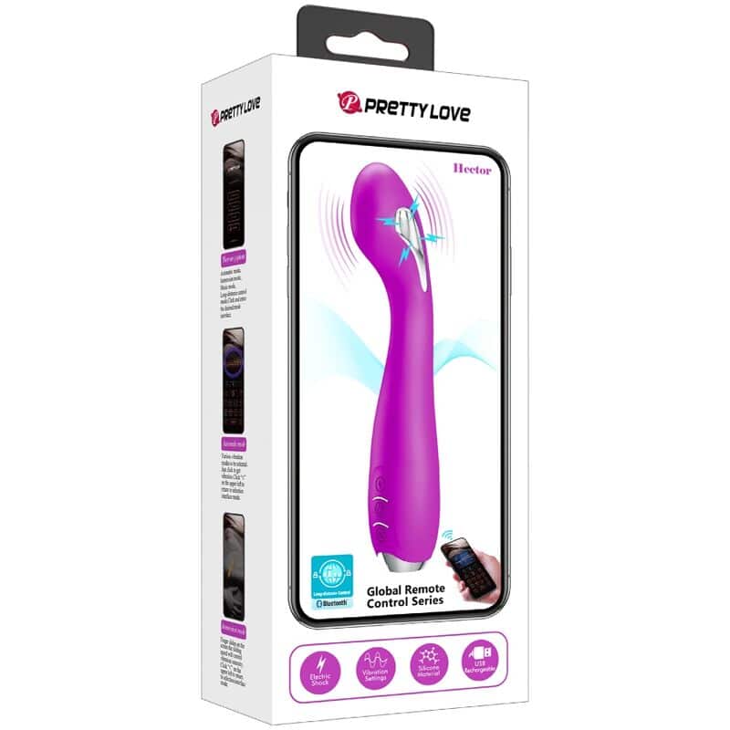 Pretty Love - Hector Electroshock Vibrador Aplicativo Gratuito Violeta - Image 18