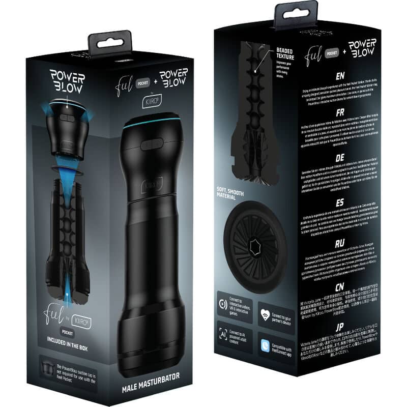 Kiiroo - Feel Bolso Masturbador Masculino + Power Blow - Image 5