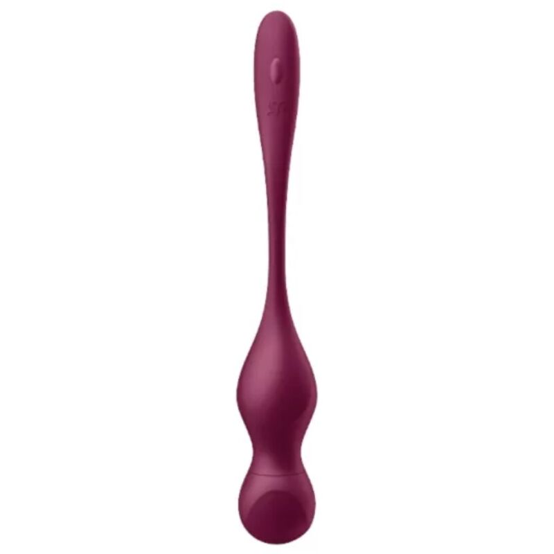 Satisfyer - Love Birds Vary Bolas Vibratórias Aplicativo Gratuito Vinho Tinto - Image 2