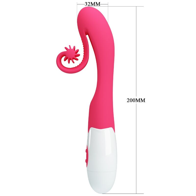 Romance - Vibrador E Estimulador 30 Velocidades Cor-De-Rosa - Image 6