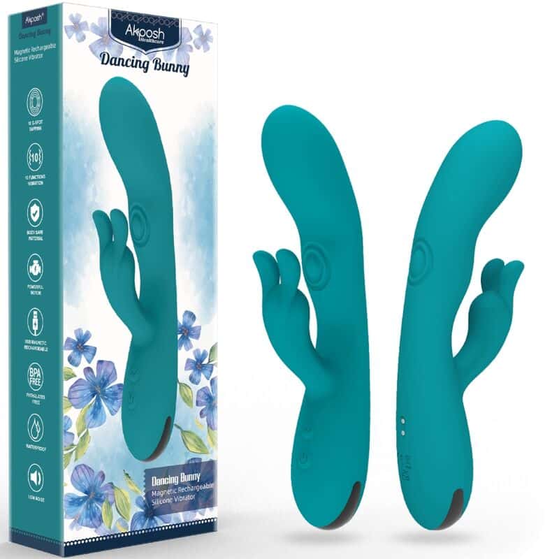 Armony - Dancing Bunny Vibrador Coelho 10 Velocidades Verde