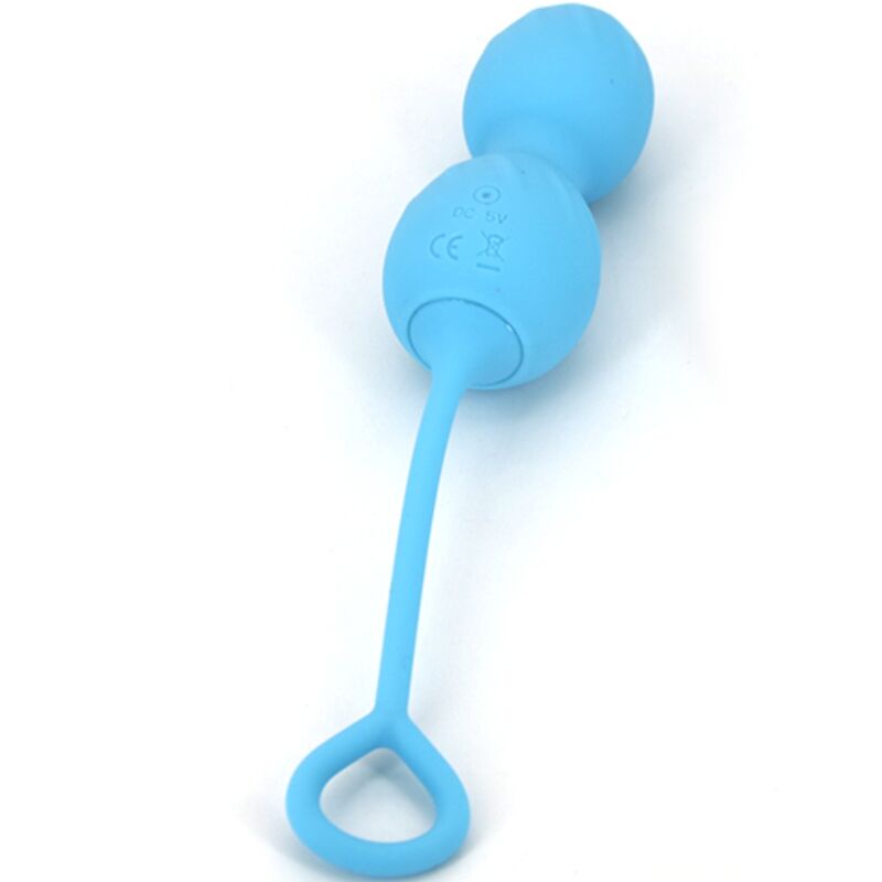 Armony - Blossoms Vaginal Dumbbell Vibração Controle Remoto 10 Vibrações Azul - Image 5