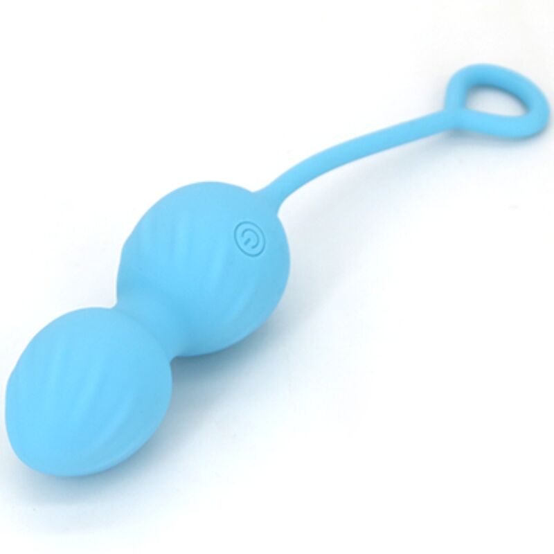 Armony - Blossoms Vaginal Dumbbell Vibração Controle Remoto 10 Vibrações Azul - Image 6
