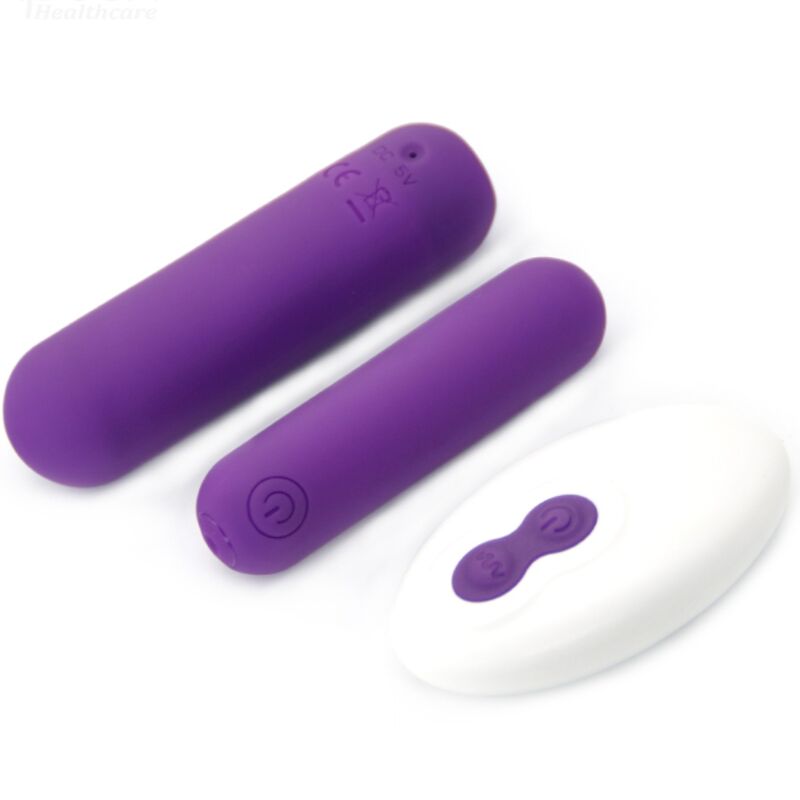 Armony - Splash Joline Vibrador Bala Silicone Controle Remoto 10 Vibrações 65 X 15 Cm Roxo - Image 2