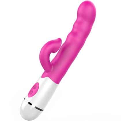 Armony - Amir Vibrador Multifunção Com Língua Estimulante 16 Velocidades Rosa