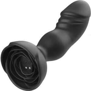 Armony - Extreme A Bloom Vibrador Rose E Controle Remoto De Plug Anal Preto