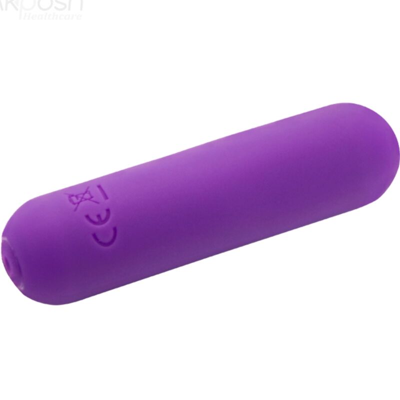 Armony - Splash Haha Vibrador Bala Silicone 10 Vibrações 75 X 19 Cm Roxo - Image 2