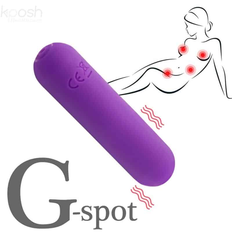 Armony - Splash Joline Vibrador Bala Silicone Controle Remoto 10 Vibrações 65 X 15 Cm Roxo - Image 5