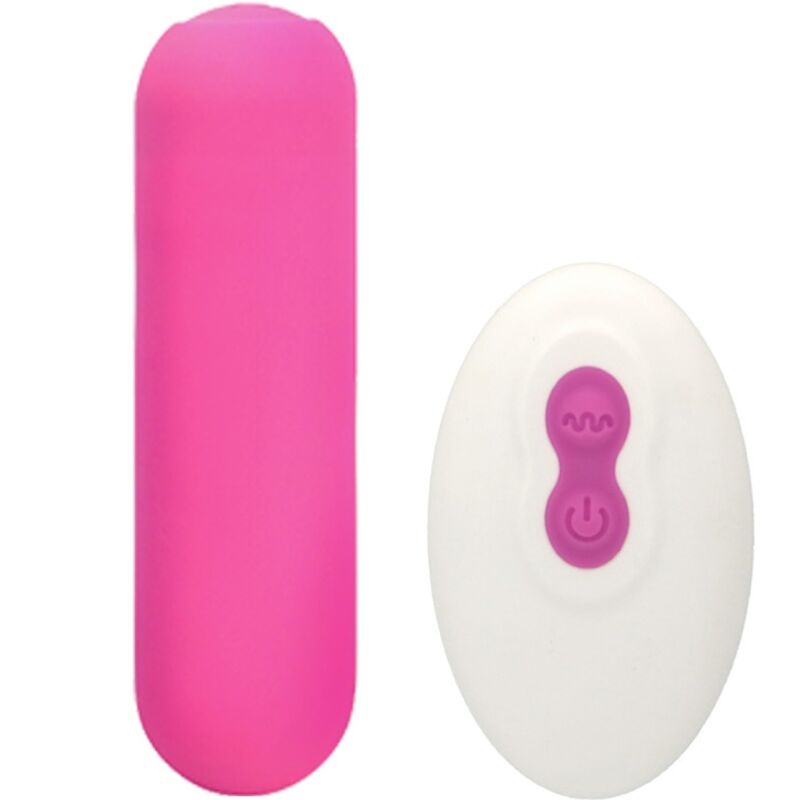 Armony - Splash Joie Vibrador Bullet Silicone Controle Remoto 10 Vibrações 75 X 19 Cm Rosa - Image 2