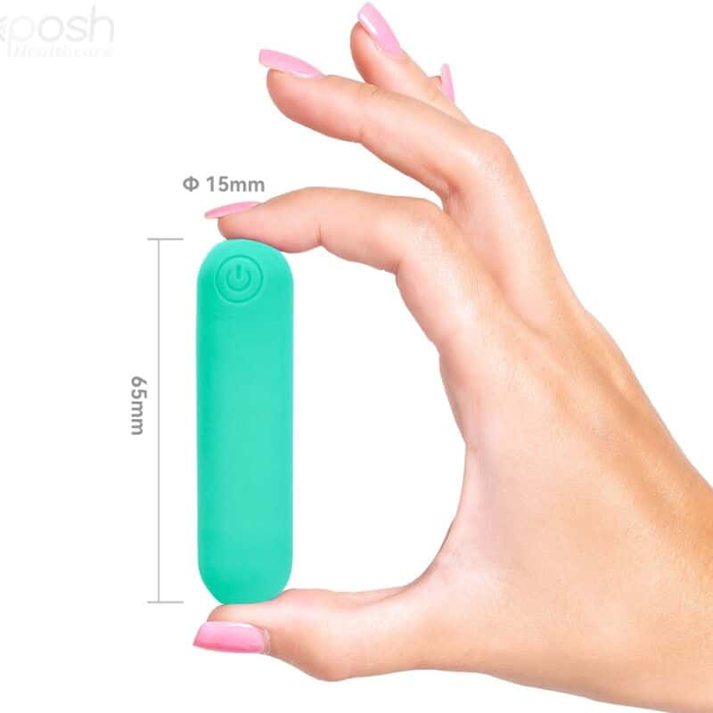 Armony - Splash Joline Vibrador Bullet Silicone Controle Remoto 10 Vibrações 65 X 15 Cm Verde - Image 3