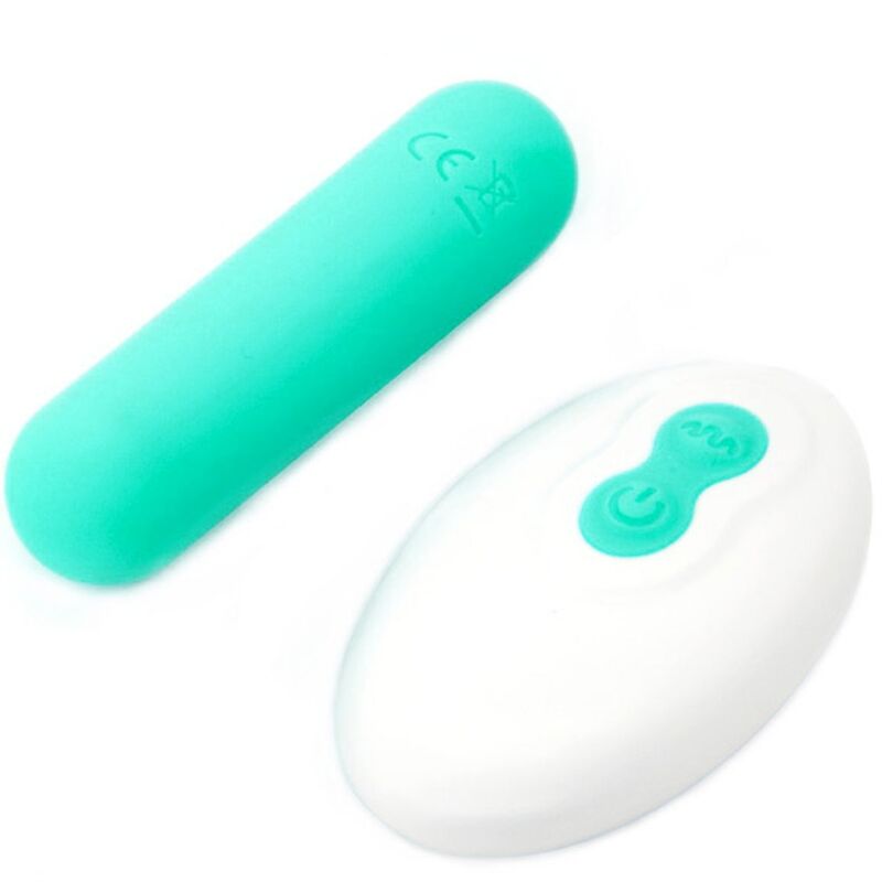Armony - Splash Joline Vibrador Bullet Silicone Controle Remoto 10 Vibrações 65 X 15 Cm Verde - Image 2