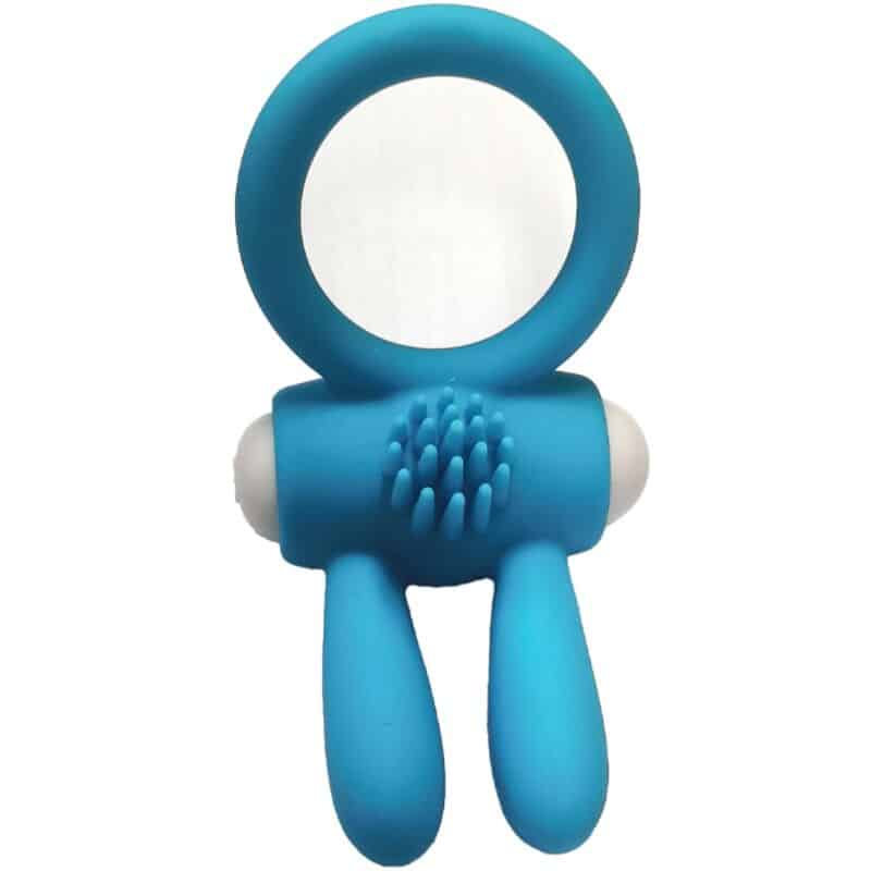 Armony - Mr Bunny Anel Vibrador Silicone Preto - Image 3