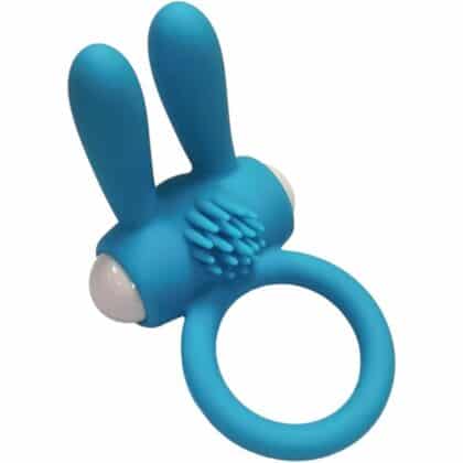 Armony - Mr Bunny Anel Vibrador Silicone Preto