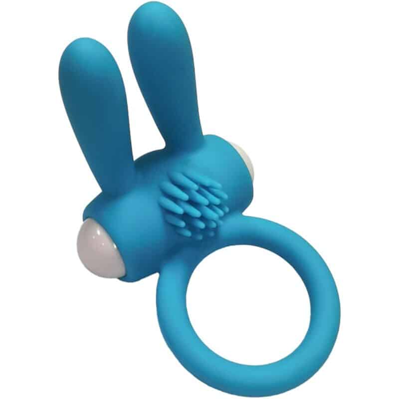Armony - Mr Bunny Anel Vibrador Silicone Preto