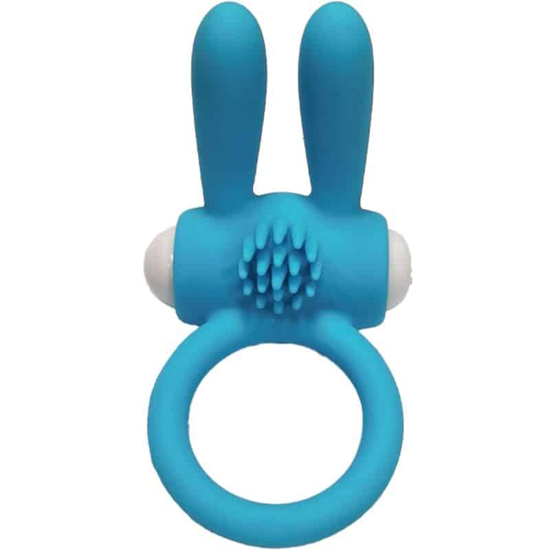 Armony - Mr Bunny Anel Vibrador Silicone Preto - Image 4