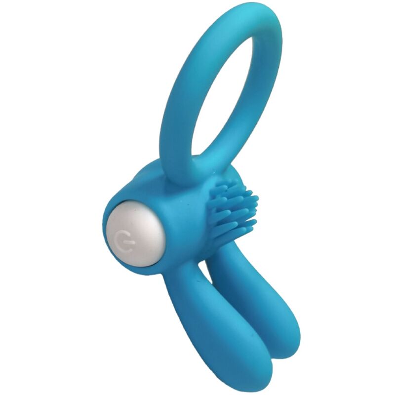 Armony - Mr Bunny Anel Vibrador Silicone Preto - Image 5