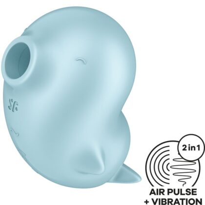 Satisfyer - Sassy Seal Estimulador E Vibrador Azul