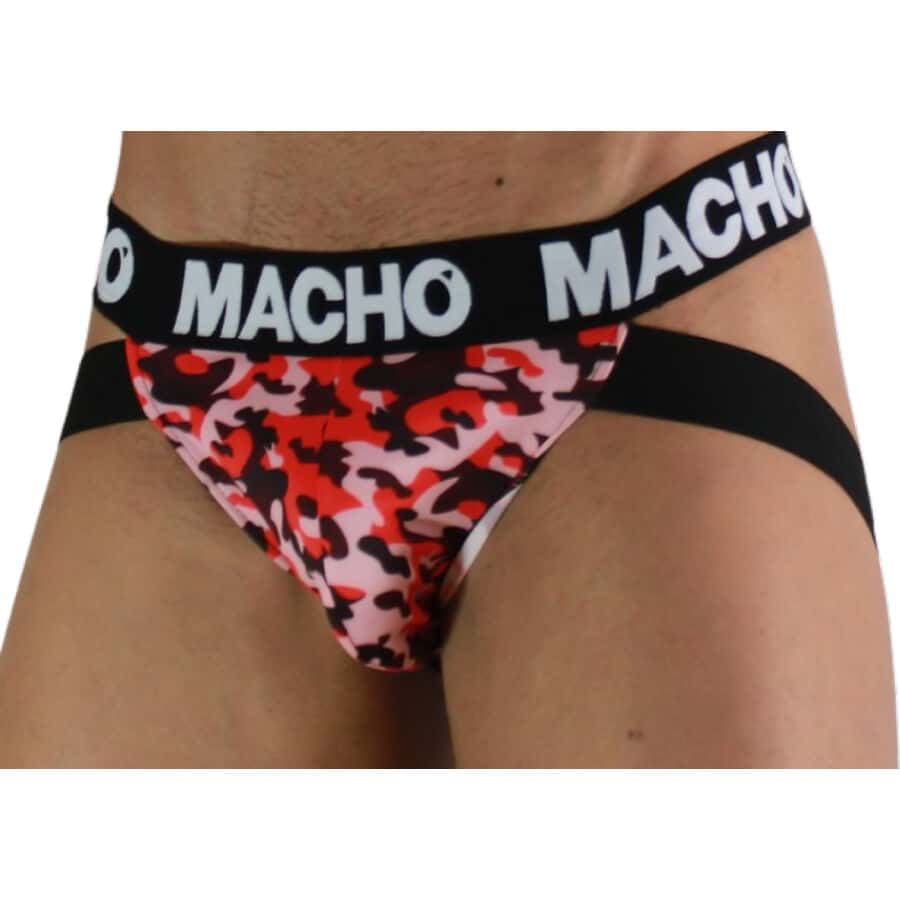 Macho - Mx28mr Jock Militar Vermelho L - Image 2