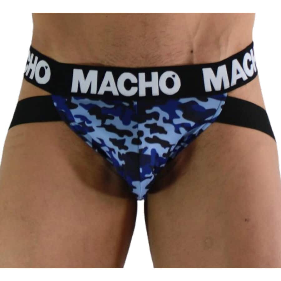 Macho - Mx28ma Jock Militar Azul S