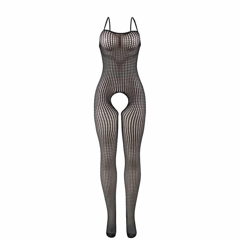 Subblime - 951726 Bodystocking Sem Fundo De Rede Elstica Preta Tamanho Único - Image 4