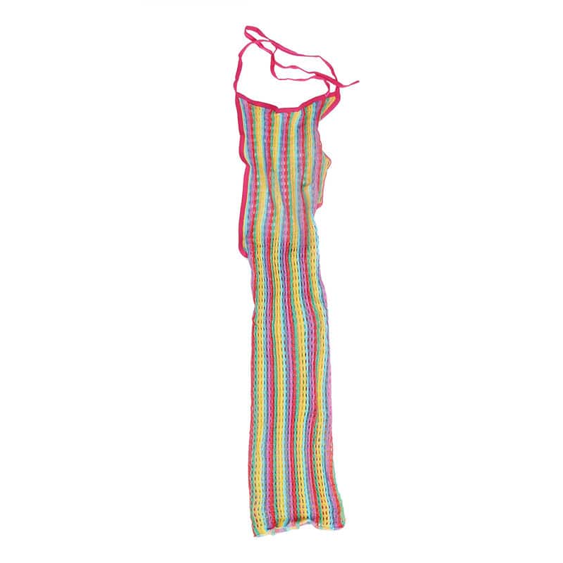 Subblime - 952341 Vestido Rainbow Fishnet Tamanho Único - Image 7