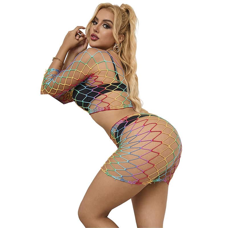 Subblime - 952440 2 Peas Fishnet Conjunto Manga Comprida Arco-Íris Tamanho Único - Image 6