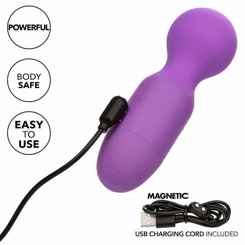 Calexotics - First Time Massageador Recarregável 10 Vibrações Roxo - Image 7