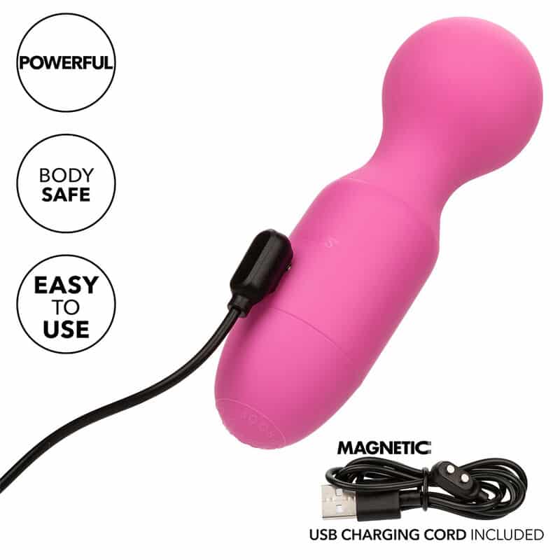Calexotics - First Time Massageador Recarregável 10 Vibrações Rosa - Image 7