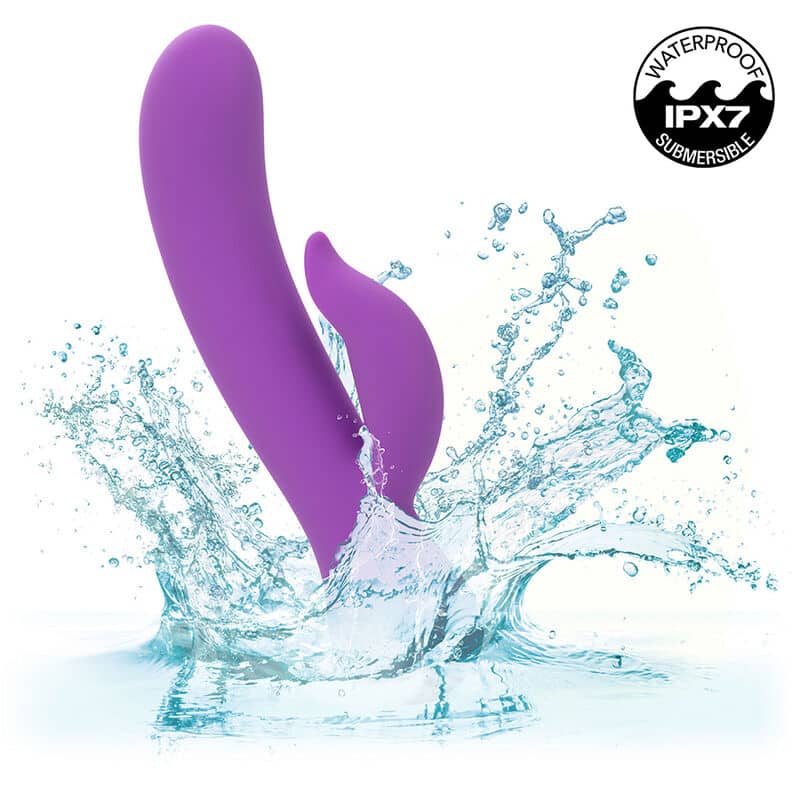 Calexotics - First Time Vibrador Pleaser Recarregável Roxo - Image 9