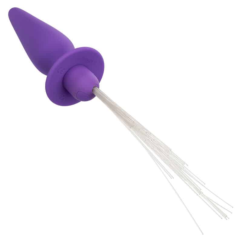 Calexotics - Southern Lights Light Up Anal Plug 10 Vibrações Silicone Roxo - Image 4