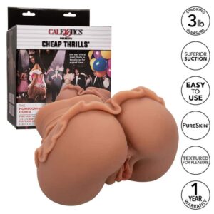 Calexotics - A Rainha Do Baile Masturbador Duplo Realístico Caramelo