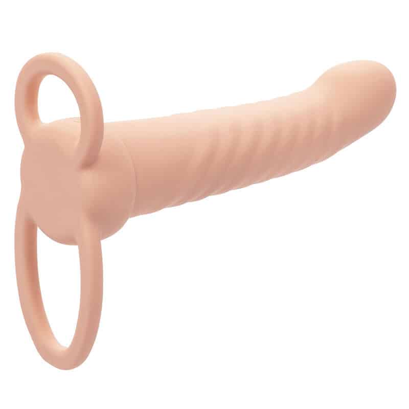 Calexotics - Maxx Ribbed Dual Penetrator 10 Vibrações Carne - Image 3