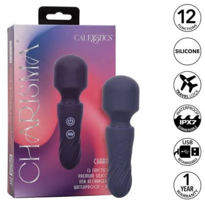 Calexotics - Charisma Charm Massager 12 Funções Roxo