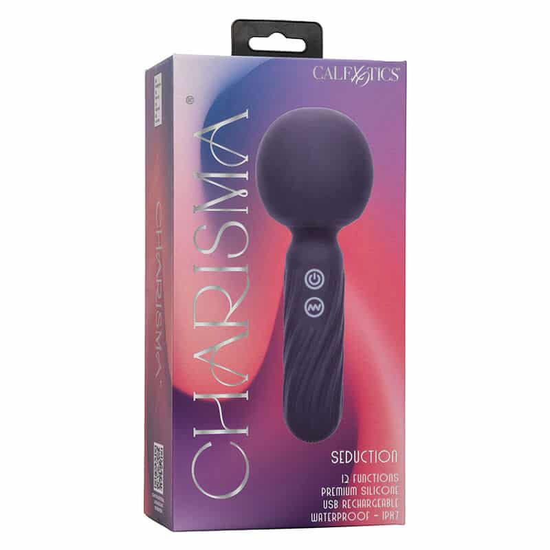 Calexotics - Charisma Seduction Massager 12 Funções 17,75 Cm X 6,25 Cm Roxo - Image 9