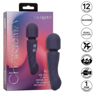 Calexotics - Charisma Allure Massager Dual Motors 12 Funções 17,25 Cm X 4,5 Cm Roxo