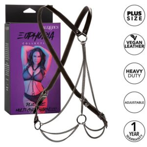 Calexotics - Euphoria Multicantes Harness Premium Tamanho Plus