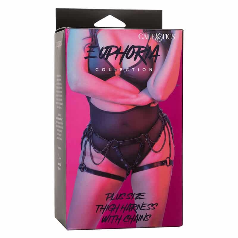 Calexotics - Euphoria Multicain Thigh Harness Premium Tamanho Plus - Image 5