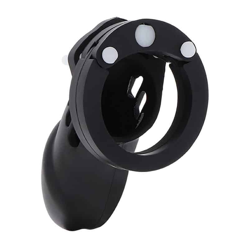 Hidden Desire - Extreme Gaiola De Pénis De Castidade Silicone Tamanho L Preto - Image 2