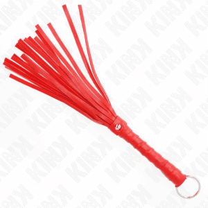Kink - Mini Chicote Vermelho Simples 28 Cm