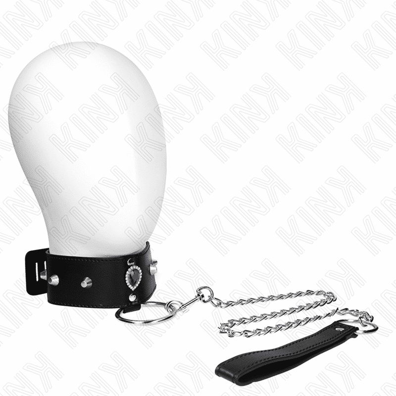Kink - Colar 65 Cm Com Alça Com Diamantes Azuis Ajustável 36-43 Cm X 5 Cm