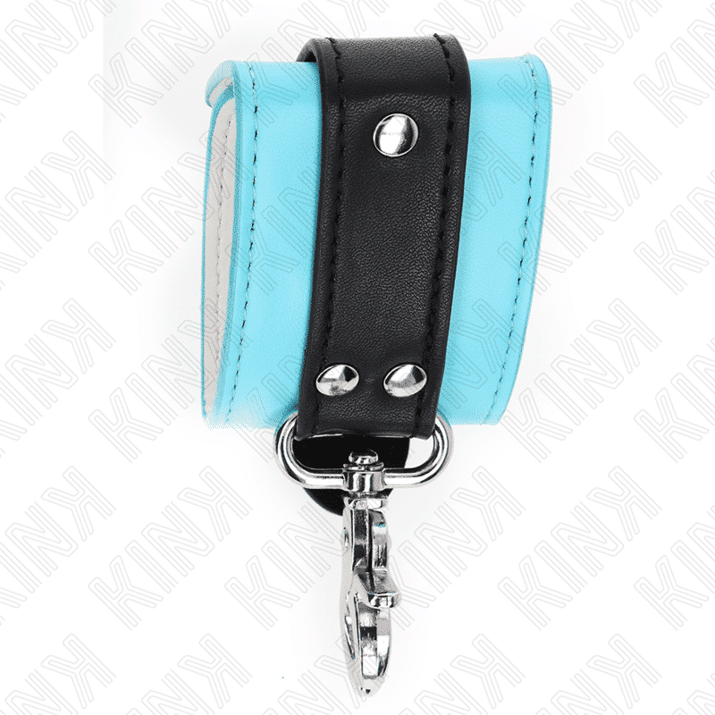 Kink - Retenções De Pulso Fecháveis Premium Preto / Azul Ajustáveis 21-28 Cm X 5,5 Cm - Image 5