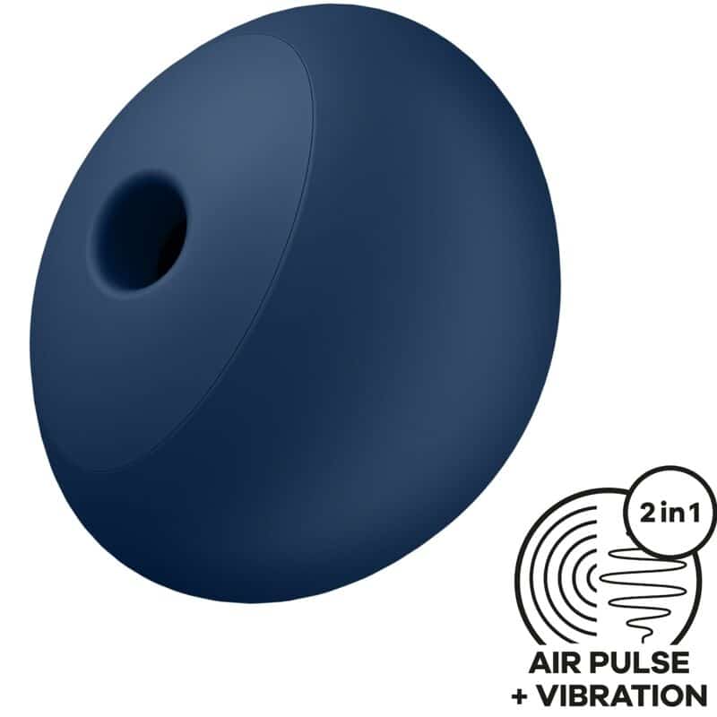Satisfyer - Air Power 4 Estimulador E Vibrador 12 Vibrações Azul