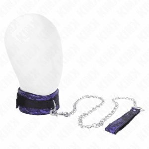 Kink - Colar Curto De Renda De Veludo Com Cinto 105 Cm Com Defeito Em Nylon 44 X 5,5 Cm