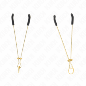 Kink - Pinças Finas Ouro 7 Cm