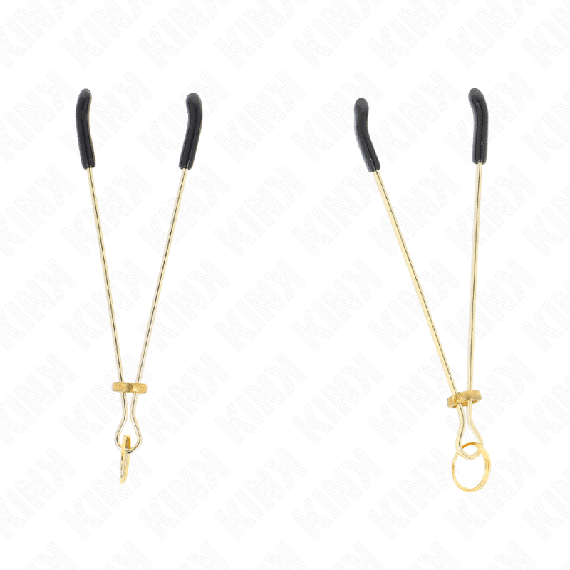 Kink - Pinças Finas Ouro 7 Cm