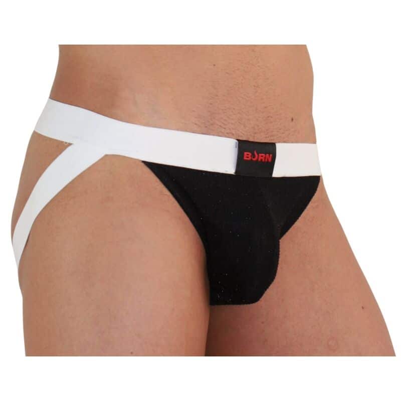 Burn - 004 Jock Brilhante Preto / Branco S - Image 2