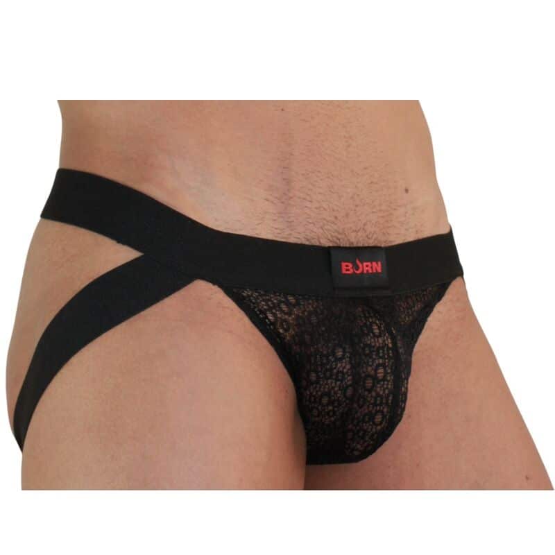 Burn - 005 Jock Lingerie Preto S - Image 2