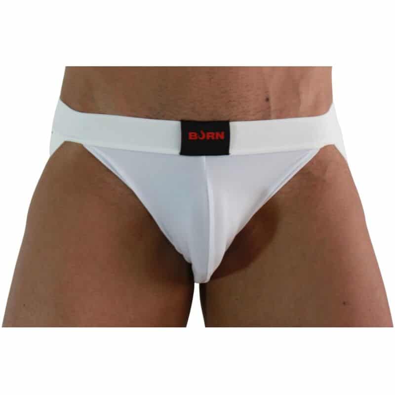 Burn - 007 Jock Lycra Branco Xl
